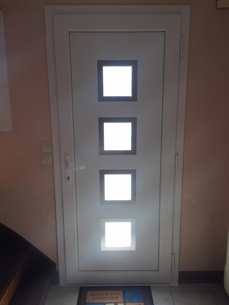 Porte PVC Blanche Pithiviers
