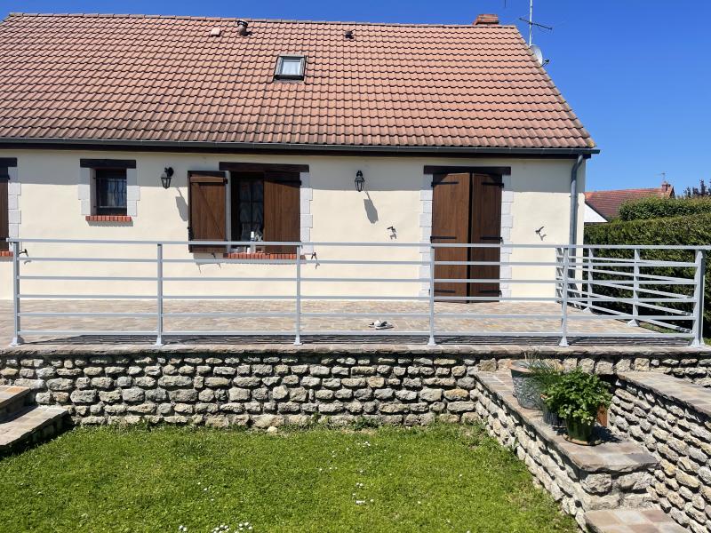 Garde-corps en aluminium coudray 45330