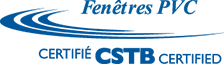 Logo Fenêtre PVC Certifié CSTB Isoconfort 45